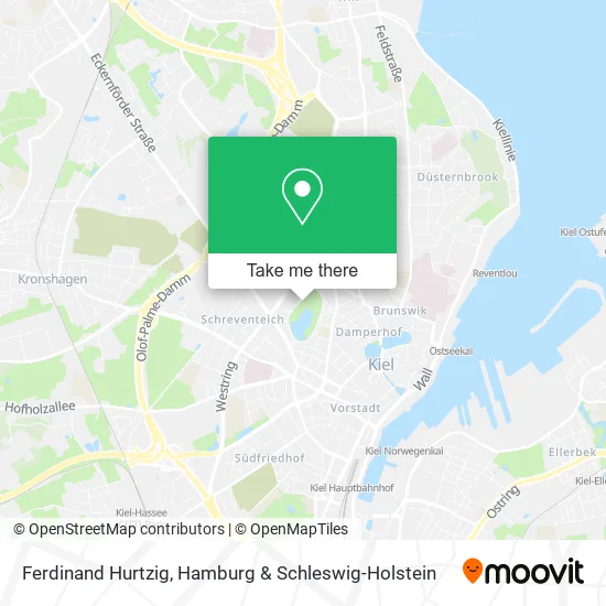 Карта Ferdinand Hurtzig