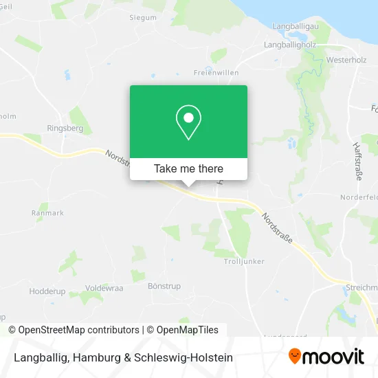 Карта Langballig