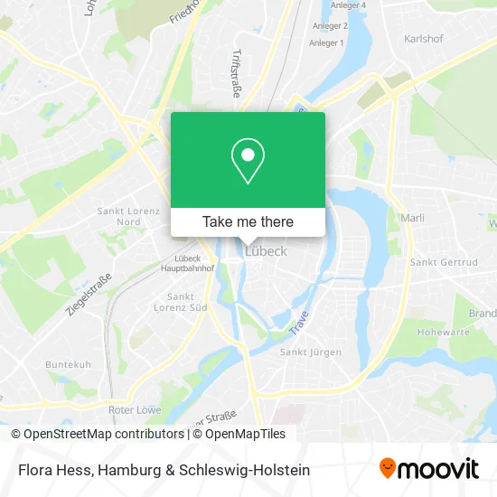 Карта Flora Hess