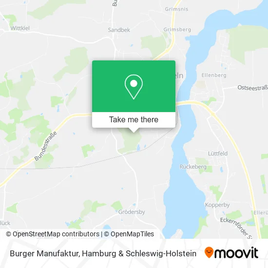 Карта Burger Manufaktur