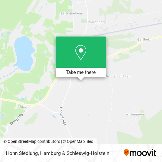 Карта Hohn Siedlung