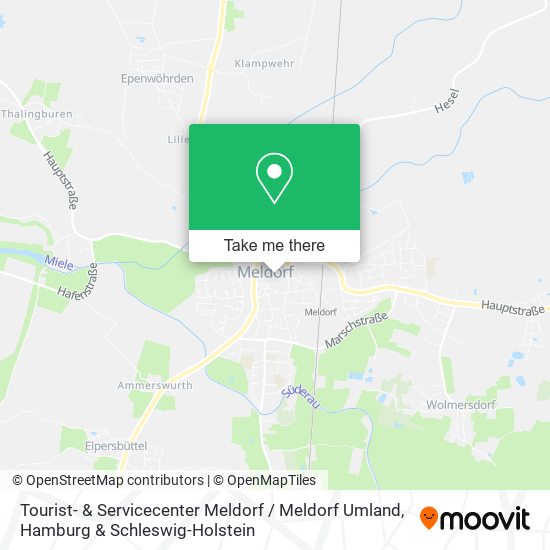 Tourist- & Servicecenter Meldorf / Meldorf Umland map