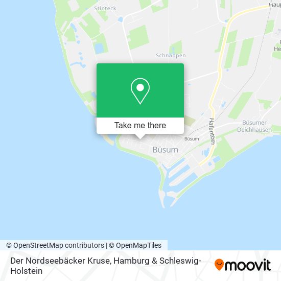 Карта Der Nordseebäcker Kruse