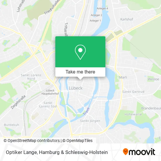 Карта Optiker Lange