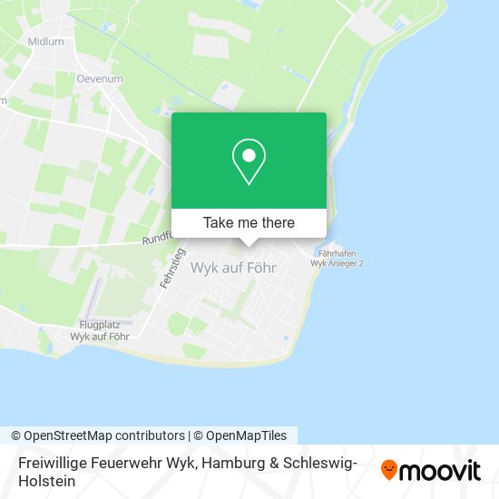 Freiwillige Feuerwehr Wyk map