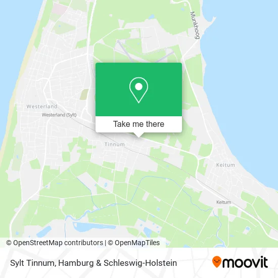 Карта Sylt Tinnum