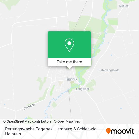 Rettungswache Eggebek map