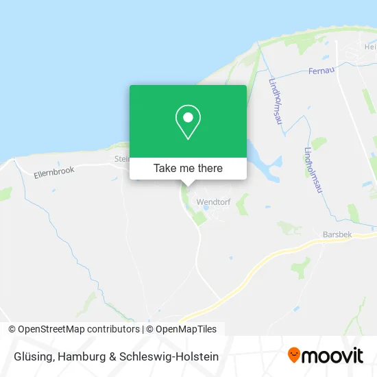 Карта Glüsing