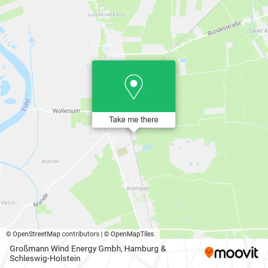 Карта Großmann Wind Energy Gmbh