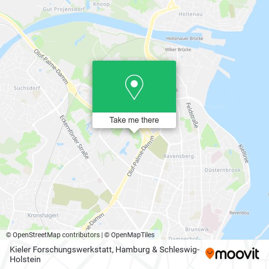 Карта Kieler Forschungswerkstatt