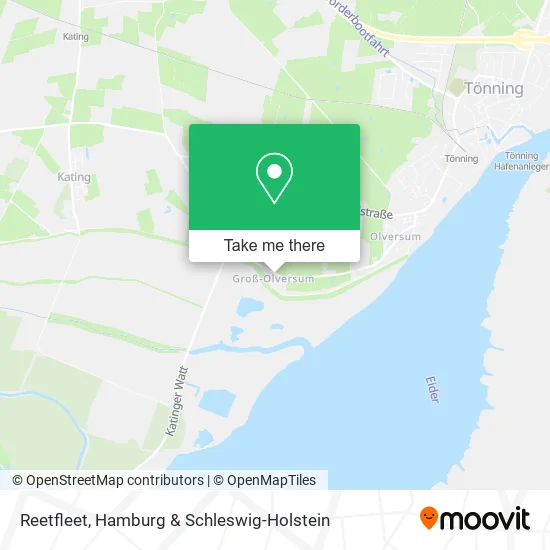 Карта Reetfleet