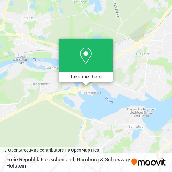 Карта Freie Republik Fleckchenland