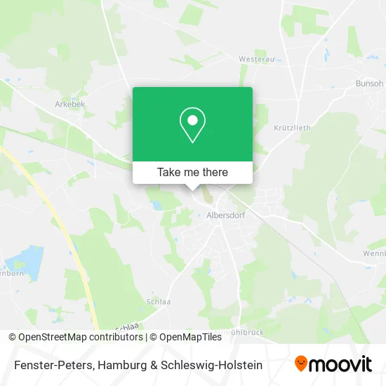 Карта Fenster-Peters