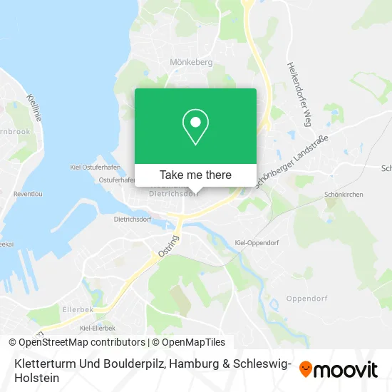 Карта Kletterturm Und Boulderpilz
