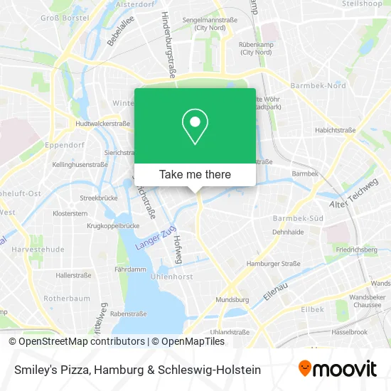 Карта Smiley's Pizza