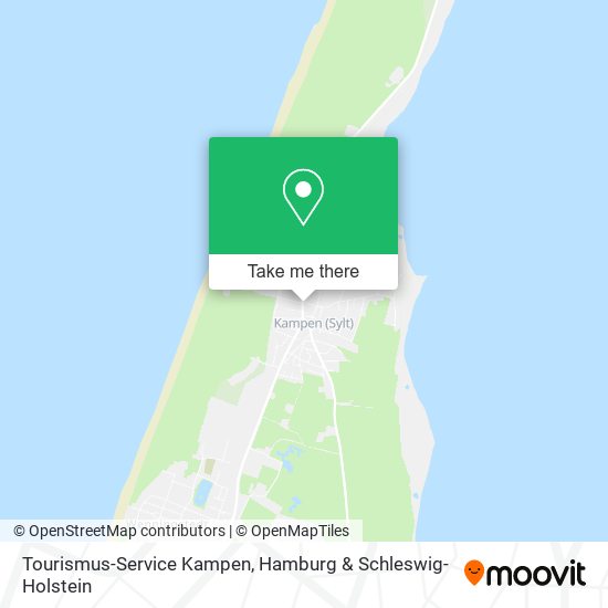 Tourismus-Service Kampen map