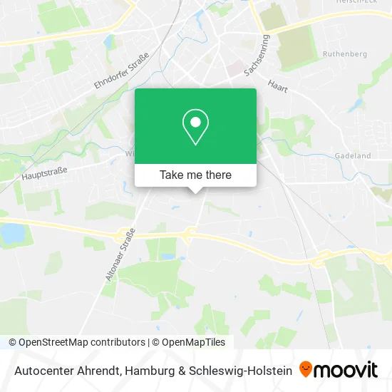Карта Autocenter Ahrendt