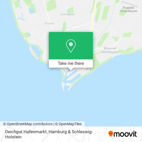 Карта Deichgut Hafenmarkt