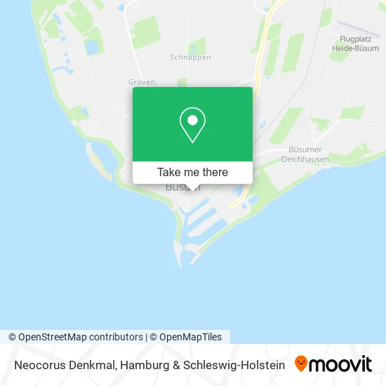 Карта Neocorus Denkmal