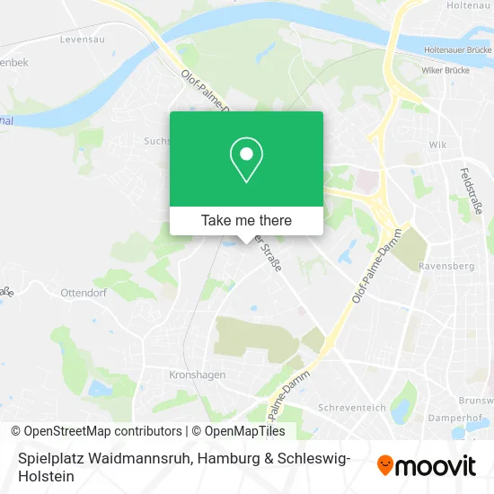 Карта Spielplatz Waidmannsruh