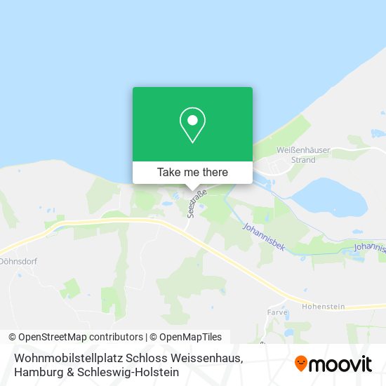 Карта Wohnmobilstellplatz Schloss Weissenhaus