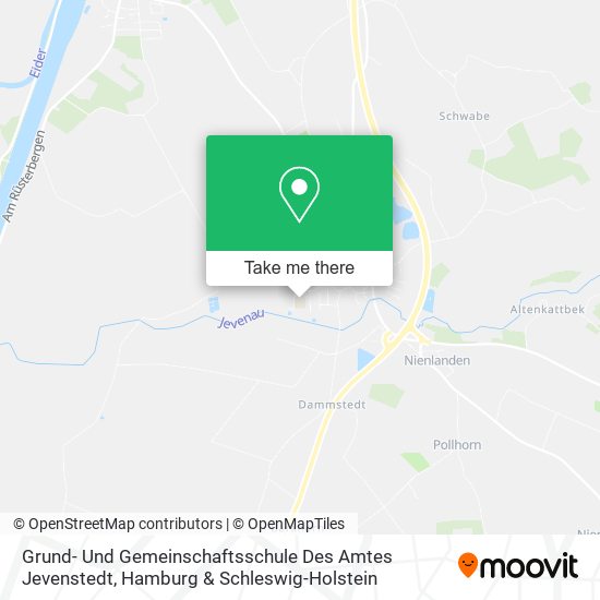 Grund- Und Gemeinschaftsschule Des Amtes Jevenstedt map