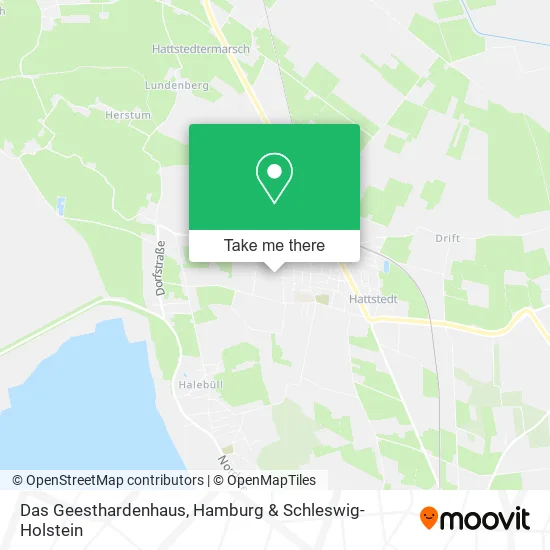 Карта Das Geesthardenhaus