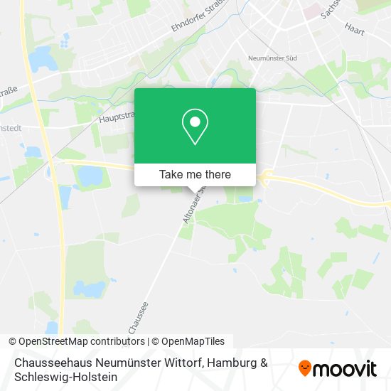 Chausseehaus Neumünster Wittorf map