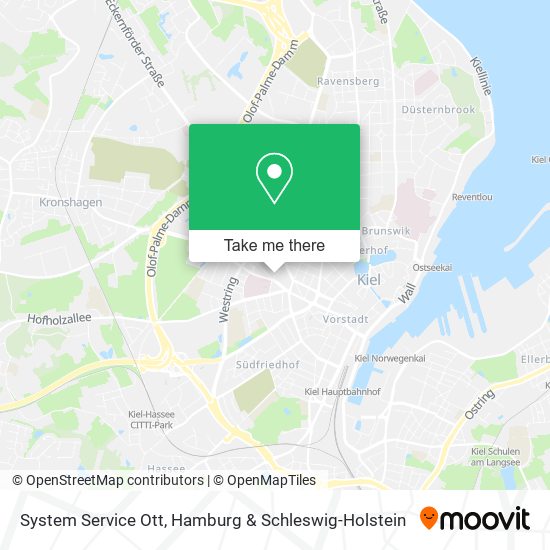 System Service Ott map