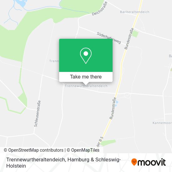 Trennewurtheraltendeich map