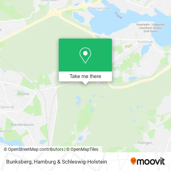 Карта Bunksberg