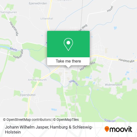 Johann Wilhelm Jasper map