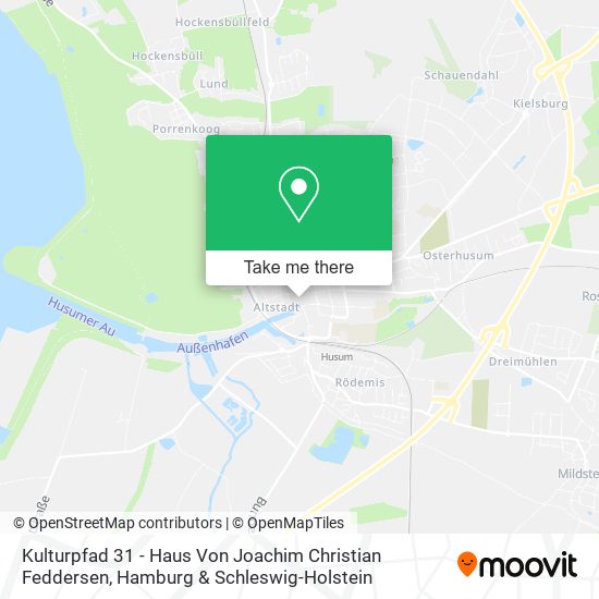 Kulturpfad 31 - Haus Von Joachim Christian Feddersen map