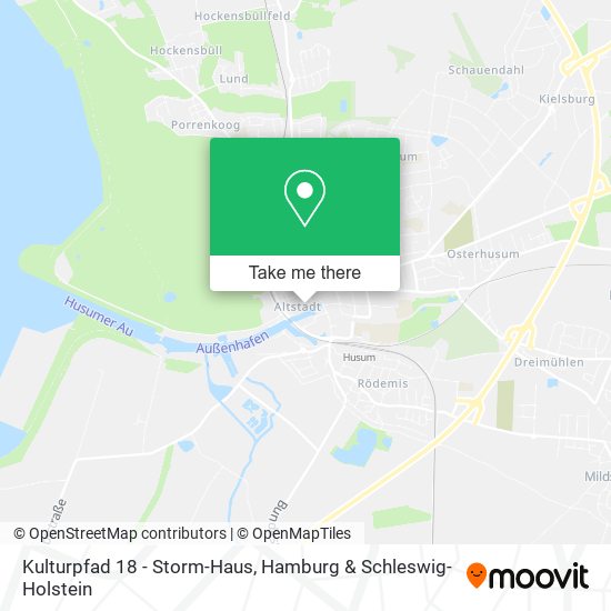 Kulturpfad 18 - Storm-Haus map