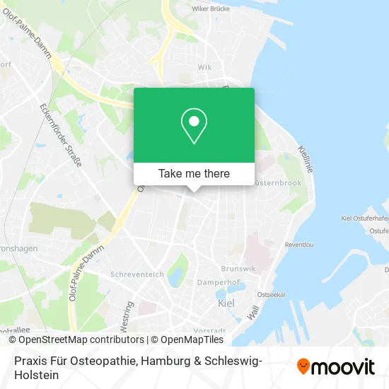 Карта Praxis Für Osteopathie