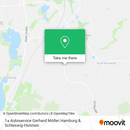 Карта 1a Autoservice Gerhard Möller