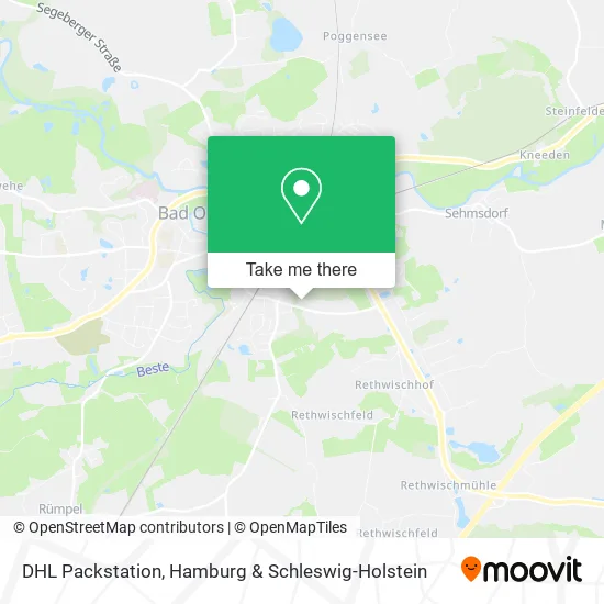 Карта DHL Packstation