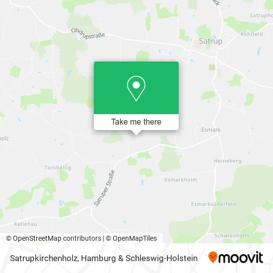 Карта Satrupkirchenholz