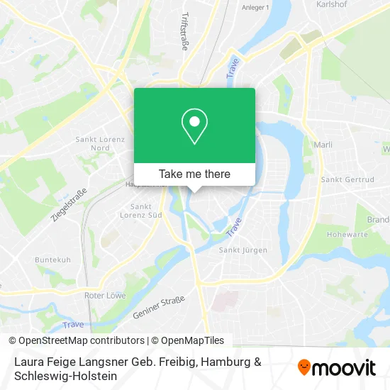 Карта Laura Feige Langsner Geb. Freibig