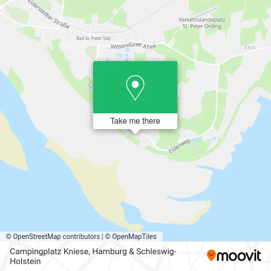 Карта Campingplatz Kniese