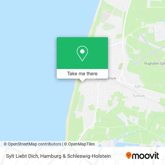 Карта Sylt Liebt Dich