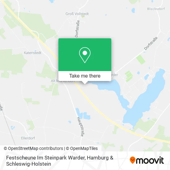 Карта Festscheune Im Steinpark Warder