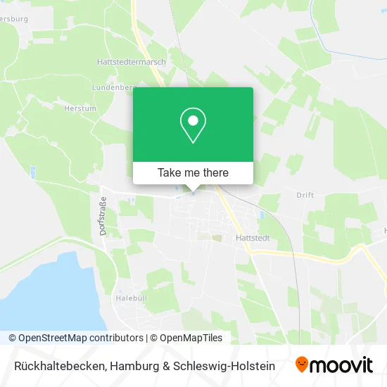 Карта Rückhaltebecken