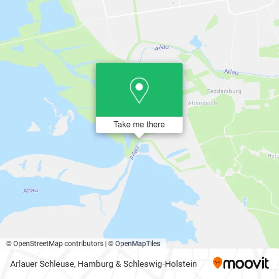 Карта Arlauer Schleuse