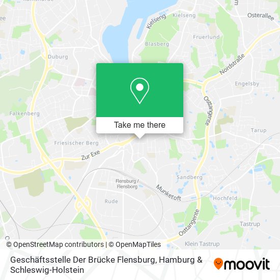 Geschäftsstelle Der Brücke Flensburg map