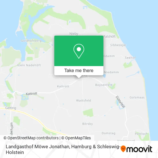 Карта Landgasthof Möwe Jonathan