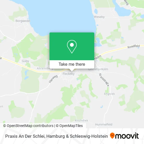 Карта Praxis An Der Schlei