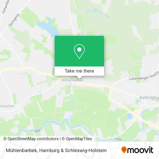 Карта Mühlenbarbek