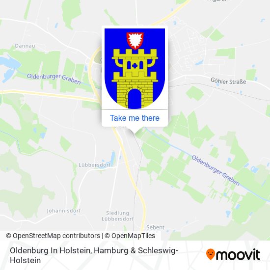 Oldenburg In Holstein map