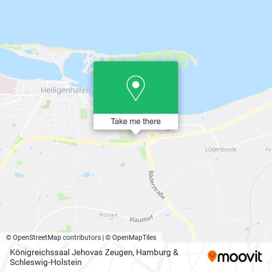 Königreichssaal Jehovas Zeugen map